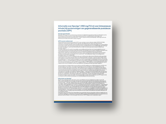 Medical Fact Sheet Spevigo